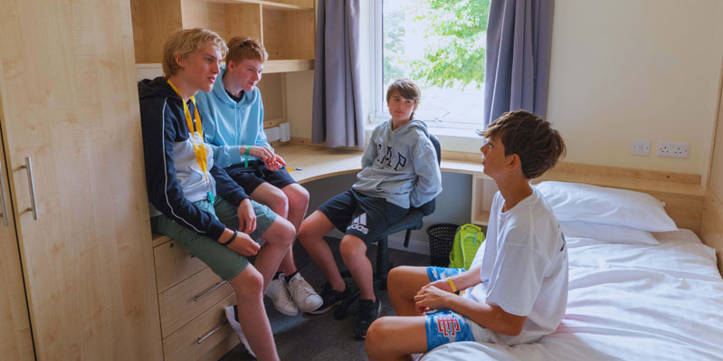 Students in on-site accommodation