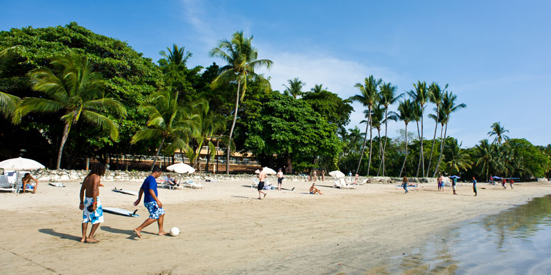 The beach at Manuel Antonio