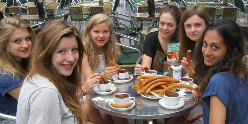 Churros with friends