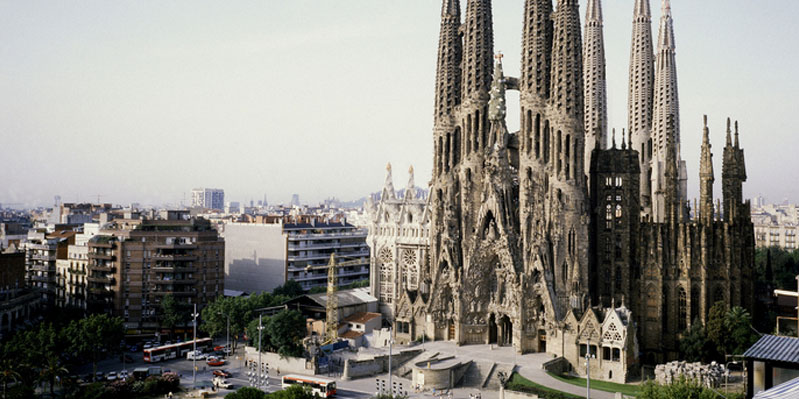 The Sagrada Samilia, barcelona